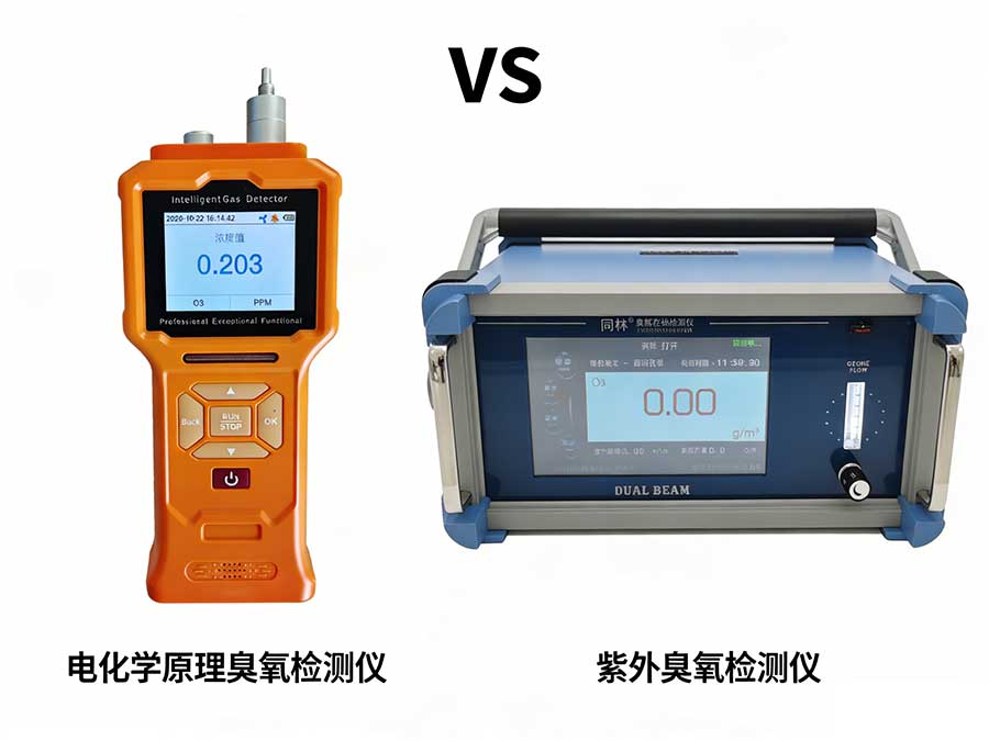 電化學臭氧傳感器 vs 紫外臭氧分析儀：到底該怎麽選？